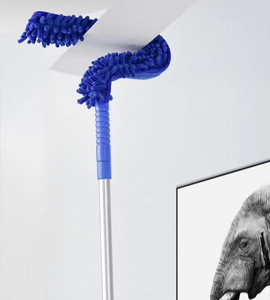 Flexible Microfiber Duster – Trap Dust, Clean Faster & Reach Anywhere