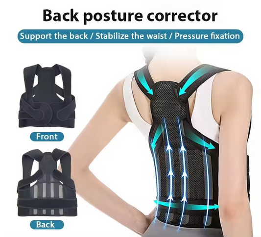 Daachi Posture belt, posture corrector belt, Back support belt, Back Pain Relief Shoulder Back Support Belt