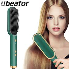 2-in-1 Electric Hair Straightener – Straighten & Curl with Salon Results at Home