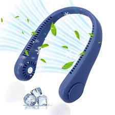 Portable Neck Fan – Stay Cool & Hands-Free Anywhere Lightweight, Quiet & Rechargeable Beat the Heat with 360° Cooling